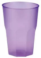 Santex Violetinė plastikas drinking glasses 420 ml, 6 pcs