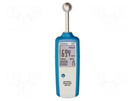 Hygrometer | LCD | 0÷100%RH | 65x235x30mm | Resolution: 0,1%RH,0,5um