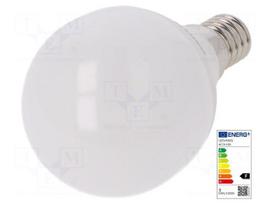 LED lamp | neutral white | E14 | 230VAC | 470lm | P: 5.5W | 4000K