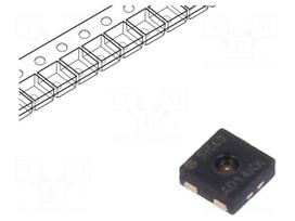 Sensor: temperature and humidity | 0÷100%RH | -40÷125°C | DFN4 | SHT