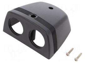 Car lighter socket housing | black