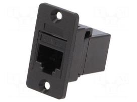 Coupler | coupler | Slim | Cat 6 | unshielded | 8p8c | 29mm | plastic