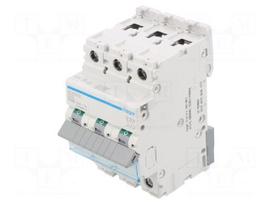 Circuit breaker | 230/400VAC | Inom: 20A | Poles: 3 | Charact: D | 10kA