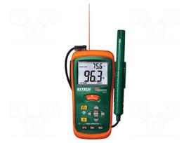Thermo-hygrometer | -50÷500°C | 10÷95%RH | 8: 1 | ε: 0,95 | Accur: ±2°C