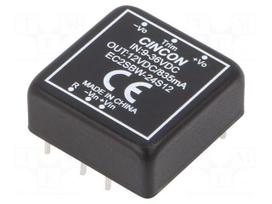 Converter: DC/DC | 10W | Uin: 9÷36VDC | Uout: 12VDC | Iout: 835mA | THT