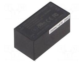 Converter: AC/DC | 6W | Uin: 90÷264VAC,120÷370VDC | Uout: 5VDC | 78%