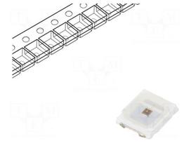 LED | Case (mm): 2835 | 120° | flat | 1.8÷2.6VDC | 2.8x3.5x0.65mm