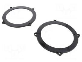 Speaker frame | 165mm | Audi | Audi A3 8P 2003->2012 | 2pcs.