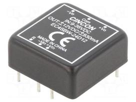 Converter: DC/DC | 20W | Uin: 9÷36VDC | Uout: 12VDC | Uout2: -12VDC | THT