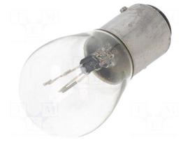 Filament lamp: automotive | W2x4.6d | 1.2W | 24V | transparent | T5