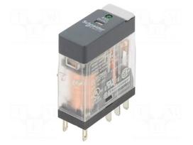 Relay: electromagnetic | DPDT | Ucoil: 24VAC | 5A | 5A/250VAC | 5A/30VDC