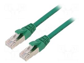 Patch cord | S/FTP | Cat 6a | RJ45 plug,both sides | stranded | Cu | 1m