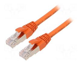 Patch cord | S/FTP | Cat 6a | RJ45 plug,both sides | stranded | Cu