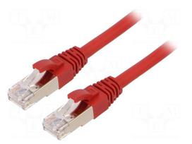 Patch cord | S/FTP | Cat 6a | RJ45 plug,both sides | stranded | Cu