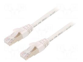 Patch cord | S/FTP | Cat 6a | RJ45 plug,both sides | stranded | Cu | 1m