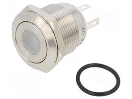 Switch: vandal resistant | Pos: 2 | SPST-NO | 0.5A/220VAC | 2A/36VDC