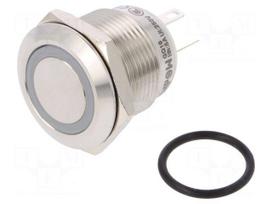 Switch: vandal resistant | Pos: 2 | SPST-NO | 0.5A/220VAC | 2A/36VDC
