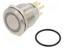Switch: vandal resistant | Pos: 2 | SPDT | 3A/220VAC | 5A/24VDC | IP65