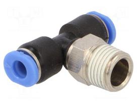 Push-in fitting | T-tap splitter | -0.95÷10bar | Thread: R 1/8"