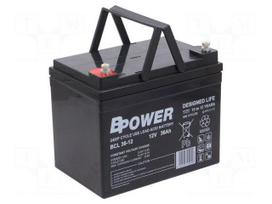 Re-battery: acid-lead | 12V | 36Ah | AGM | maintenance-free | BCL