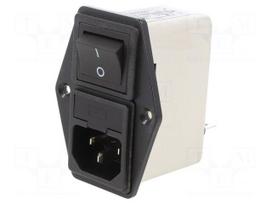 Filter: anti-interference | single-phase | 250VAC | Ioper.max: 10A