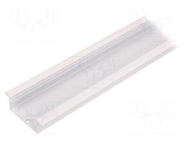 Profiles for LED modules | white | L: 2m | VARIO30-06 | aluminium