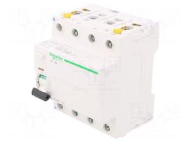 RCD breaker | Inom: 40A | Ires: 300mA | Poles: 4 | 400VAC | IP20 | 1÷25mm2