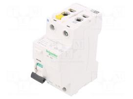 RCD breaker | Inom: 40A | Ires: 30mA | Poles: 2 | 400VAC | IP20 | 1÷25mm2