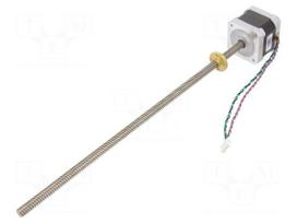 Motor: stepper | 2.8VDC | Shaft: screw | max.360mNm | 1.7A | 42x42x38mm