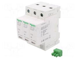 Surge arrester | Type 1+2 | Poles: 3 | for DIN rail mounting | IP20