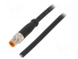 Cable: for sensors/automation | PIN: 4 | M8 male | straight | 5m | plug