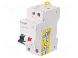 RCBO breaker | Inom: 10A | Ires: 30mA | Max surge current: 250A | IP20
