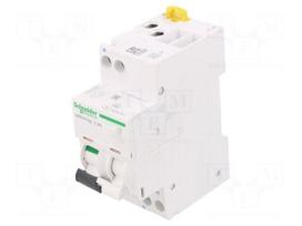RCBO breaker | Inom: 20A | Ires: 30mA | Max surge current: 250A | IP20
