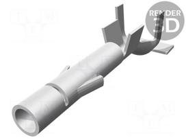 Contact | female | Universal MATE-N-LOK | phosphor bronze | tinned