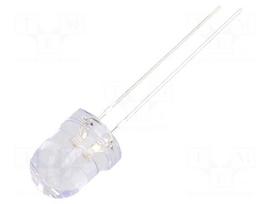 LED | orange | 7.8mm | 14400÷18000mcd | 30° | Front: convex | 2.1÷2.6VDC