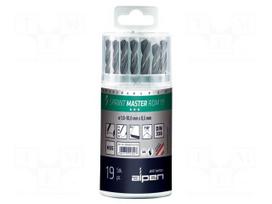 Drill set | for metal | high speed steel | blister | SPRINT MASTER