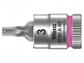 Socket: hex key-bit | Hex Plus | HEX 3mm | 1/4" | Zyklop