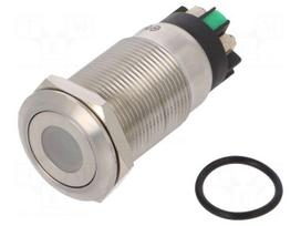 Switch: vandal resistant | Pos: 2 | SPDT | 3A/220VAC | 5A/24VDC | IP65