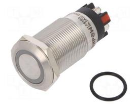 Switch: vandal resistant | Pos: 2 | SPDT | 3A/220VAC | 5A/24VDC | IP65