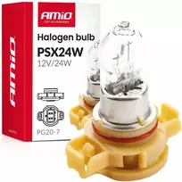 Halogeninė lemputė psx24w PG20-7 12v 24w amio-04411