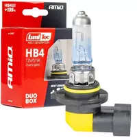 Halogeninės lemputės HB4 12V 51W „Lumitec Next Generation“ +135% „Duo Amio-04407“