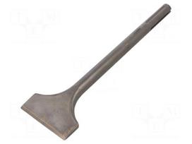 Chisel | L: 300mm | metal | SDS-MAX | Tipwidth: 80mm | PROFESSIONAL | flat