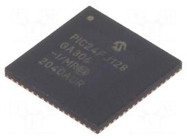 IC: PIC microcontroller | 128kB | 32MHz | 2÷3.6VDC | SMD | QFN64 | PIC24