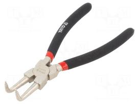 Pliers | for circlip | internal | Pliers len: 200mm | angular