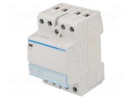 Contactor: 4-pole installation | 40A | 230VAC | NO x4 | ESC | -10÷50°C