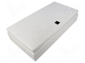 Enclosure: wall mounting | X: 200mm | Y: 400mm | Z: 80mm | E-BOX KX | IP66