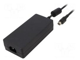 Power supply: switching | 12VDC | 12.5A | Out: DIN 4pin | 150W | 91%