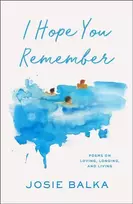 KNYGA Josie Balka I Hope You Remember, Poems on Loving, Longing, and Living