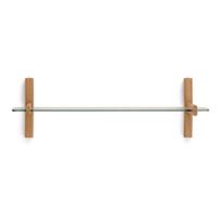 Natūralios spalvos iš stiklo modulinė lentyna 90x28x30,5 cm Sitra – Kave Home