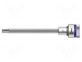 Socket: hex key-bit | Hex Plus | HEX 7mm | 1/2" | Zyklop